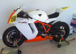 RC8R Track Bike Conversion