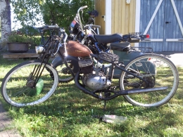 Russian K-750 Hardtail Bobber