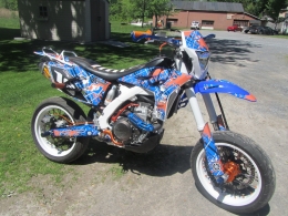 WR450F Stunt Supermoto