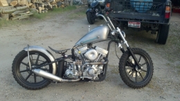 V-Twin Hardtail Chopper